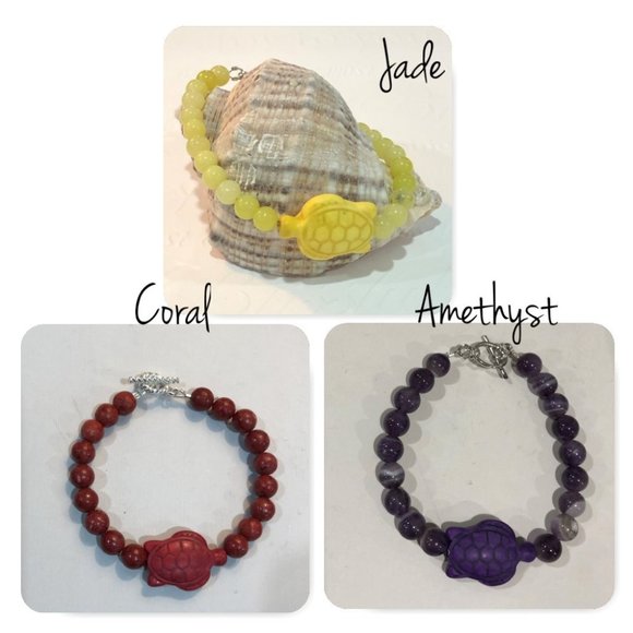 NEW!!! Genuine Amethyst crystal bracelet - Picture 2 of 2